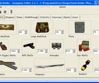 Tomb Raider Savegame Editor