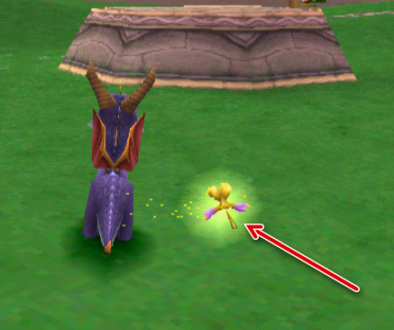 Spyro the Dragon Sparx